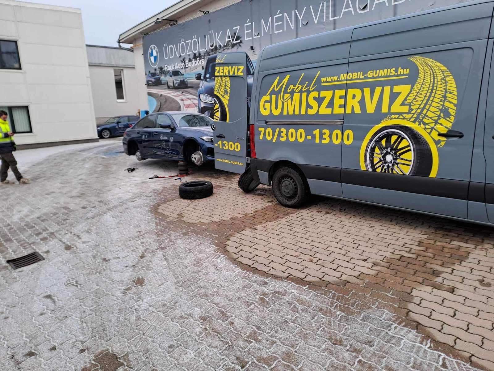 Mobil gumiszerviz Csákvár, Székesfehérvár