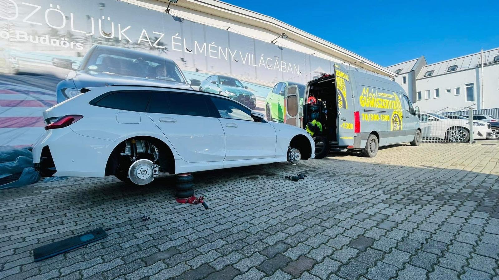 Mobil gumiszerviz Csákvár, Székesfehérvár